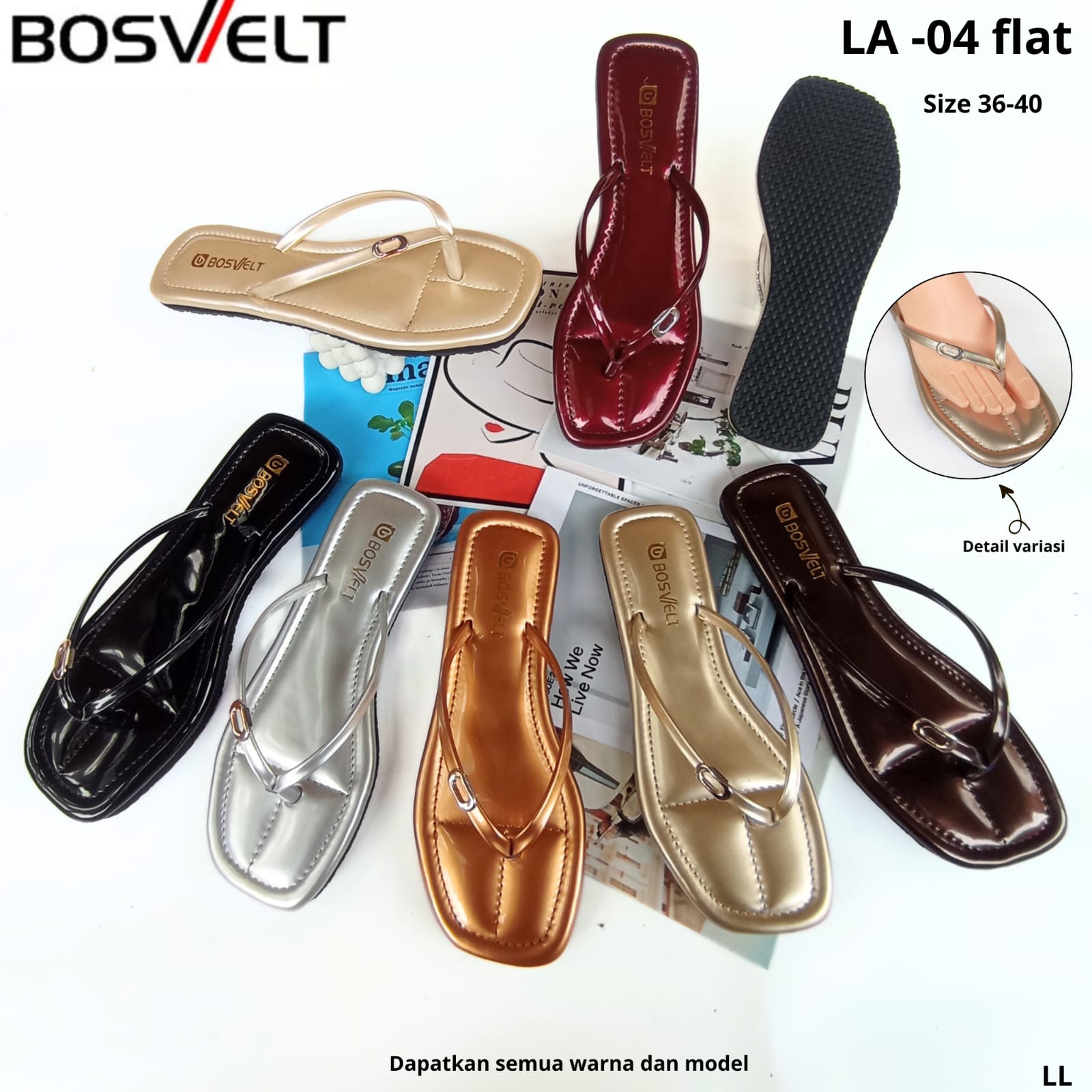 Sandal LA 04 Flat